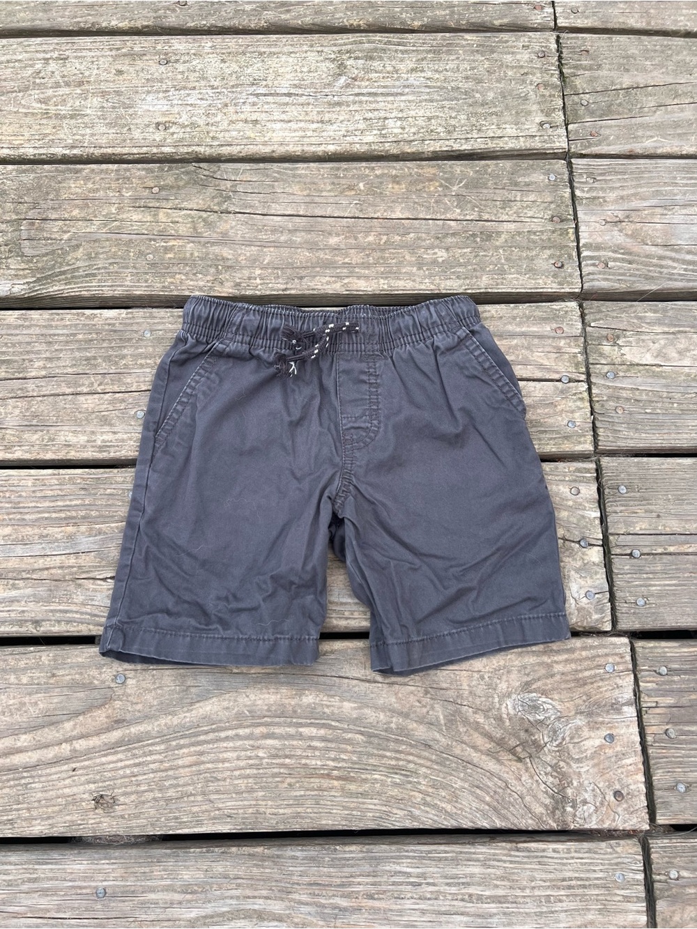 Cat & Jack Men's Drawstring Shorts - Charcoal